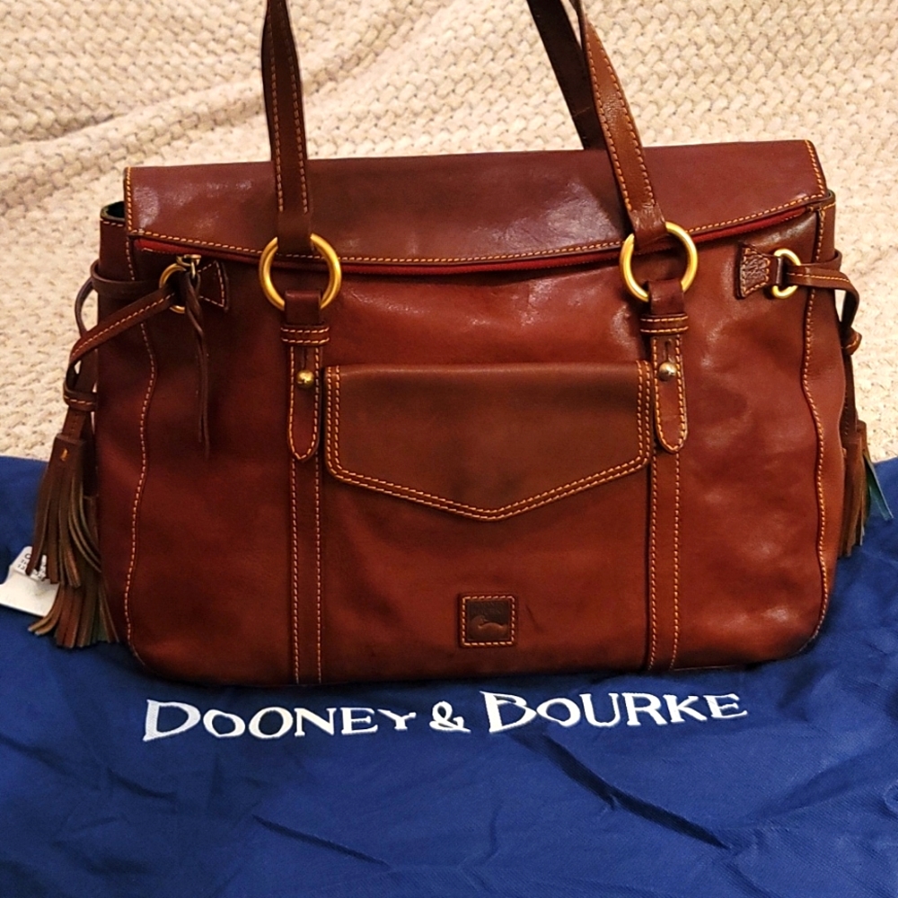 Dooney & Bourke Smith Bag in Chestnut